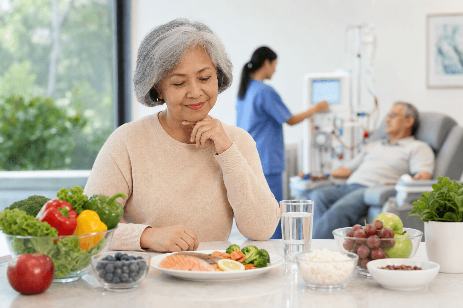 Eating well with kidney disease: a practical guide